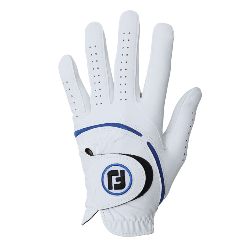 フットジョイ メンズ ゴルフグローブ 左手用（ホワイト/ブルー・サイズ：24cm） FGWF23WB-24 footjoy ウェザーソフ