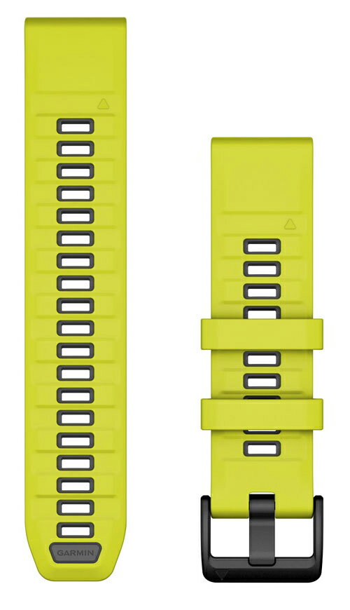ガーミン ベルト交換キット（Amp Yellow / Graphite） QuickFit F8 22mm 010-13392-08 [0101339208]【返品種別A】