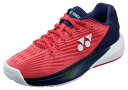 YO-SHTE5LAC-522-24.5 ヨネックス レディース テニスシューズ パワークッションエクリプション5 ウィメンAC(ゼラニウムピンク・サイズ:24...