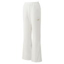 YO-68109-011-M ヨネックス レディース ベロアパンツ(ホワイト・サイズ:M) YONEX