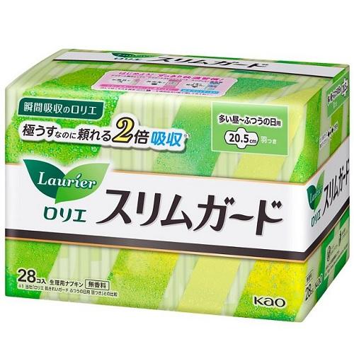 ロリエスリムガード 多い昼～ふつうの日用 羽つき 28コ入 