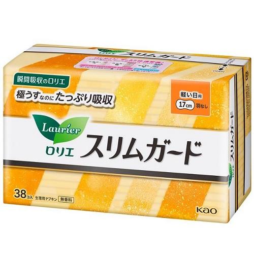 ロリエスリムガード 軽い日用 羽なし 38コ入 花王 ロリエ