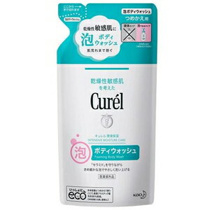 キュレル　泡ボディウォッシュ つめかえ用 380ml 花王 キユレルアワBW カエ