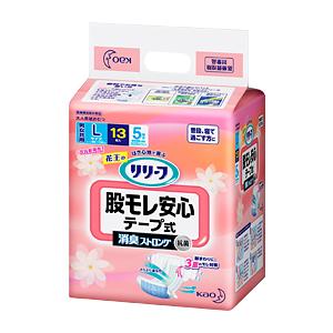 【返品種別B】□「返品種別」について詳しくはこちら□※商品画像とデザイン・カラーが異なる場合がございます。予めご了承下さい。◆寝たままおむつを交換する方におすすめの、テープ式の紙おむつです。◆立体ギャザーと脚まわり吸収体がパッドから溢れた尿や軟便をせき止めます。◆しかも、外側の脚まわりギャザーが脚まわりにフィットし、隙間モレを防ぎます。◆少し長めのテープでクロス止めもできるので、どんな体型にもぴったり装着できます。◆おむつ全体が全面通気性となり、肌トラブルの原因となる湿気を外に逃します。◆吸収量：5回分。（医療費控除対象品）花王広告文責：上新電機株式会社(06-6633-1111)日用雑貨＞介護・衛生用品＞介護＞大人用おむつ＞テープ型