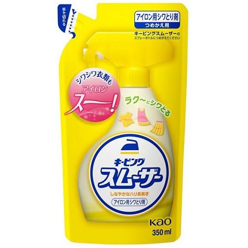 キーピング スムーザー アイロン用シワとり剤 つめかえ用 350ml 花王 スム-ザ-カエ350ML