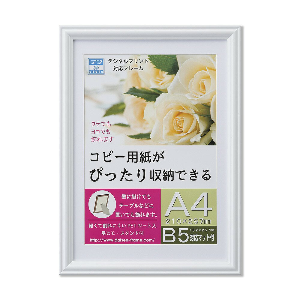 大仙 プリベル A4額縁（ホワイト） 33T00930603