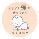 セーフティサインマグネット 孫 赤ちゃん 向島自動車用品製作所 セ-フテイサインマグネツトマゴ