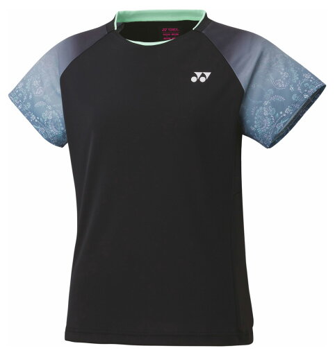 YO-20816-007-L ヨネックス レディース 半袖ゲームシャツ(ブラック・サイズ:L) YONEX YO-20816-007-L ヨネックス レディース 半袖ゲームシャツ(ブラック・サイズ:L) YONEX
