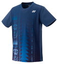 YO-10609-554-S ヨネックス ユニセックス 半袖ゲームシャツ(フィットスタイル)(ダークネイビー・サイズ:S) YONEX(4)