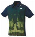 YO-20818-019-XO ヨネックス レディース 半袖ゲームシャツ(ネイビーブルー・サイズ:XO) YONEX