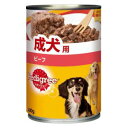 ペディグリー 成犬用 ビーフ(缶)400g マースジャパンリミテッド ペティグリーチャム ビーフ 400
