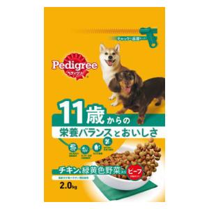 Perfectfit - ペディグリー ドライ 11歳から用 チキン＆緑黄色野菜 2kg マースジャパンリミテッド PED11サイチキンヤサイ2KG
