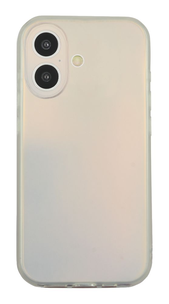グルマンディーズ iPhone 16用 ソフトケース（マットオーロラ） gourmandise GMD-27MAU