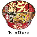 日清のどん兵衛 鴨だしそば 104g(1ケース12個入) 日清食品 NドンベエカモダシソバX12