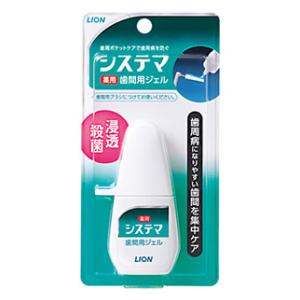 【返品種別A】□「返品種別」について詳しくはこちら□◆3つの薬用成分が、歯周病になりやすい歯間部に留まり歯周病を予防　薬用成分IPMP(イソプロピルメチルフェノール)が、歯周ポケットの奥にひそむ歯周病菌の巣の内部まで浸透して徹底殺菌　薬用成分CPC(塩化セチルピリジニウム)が菌の増殖を抑える　抗炎症成分グリチルレチン酸が、歯ぐきの炎症を抑えて歯周病を予防◆唾液と反応して粘度アップ、歯ぐきに長く留まるジェルジェルに配合したアルギン酸ナトリウム※(粘度調整剤)が、唾液中のカルシウムイオンと反応し、お口の中でジェルの粘度がアップするので、薬用成分が歯周ポケットに長く留まります。※アルギン酸ナトリウムは昆布などで代表される褐藻類に含まれる成分で、カルシウムイオンと反応すると粘度が上がりゼリー状に変化(ゲル化)することが知られています。◆歯ぐきに心地よい清涼感が長続きするクールミントの香味◆研磨剤は無配合◆容量：18ml原産国：日本ライオン広告文責：上新電機株式会社(06-6633-1111)日用雑貨＞バス・トイレ・洗面＞洗面＞オーラルケア＞歯磨き粉