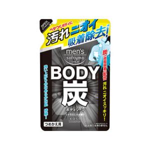メンズ ソフティモ ボディソープ (炭) つめかえ用 400ml コーセーコスメポート メンズソフテイモボデイSスミカエ