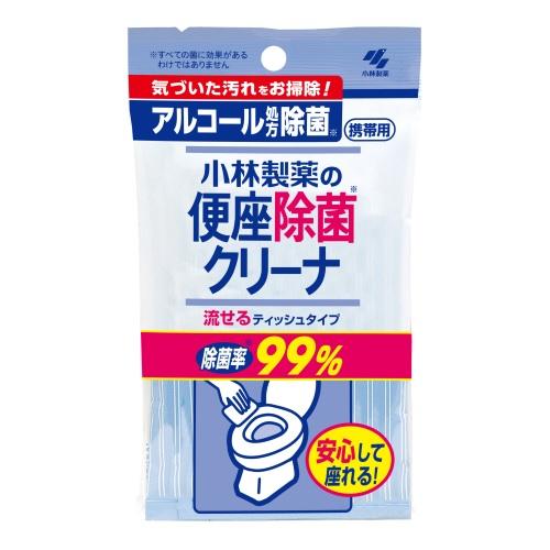 便座除菌クリーナ 携帯用ティッシュタイプ 10枚 小林製薬 ベンザジヨキンTS10P