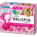 ロリエ きれいスタイル ロマンティックローズの香り 72コ入 花王 ロリエキレイロ-ズ72コ