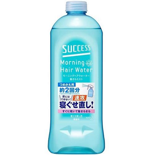 サクセス モーニングヘアウォーター 髪さらミスト（詰替用）440ml 花王 サクセスカミミスト カエ