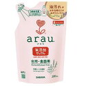 アラウ. 台所・食器用せっけん つめかえ用 400ml arau. 台所用石けん サラヤ アラウダイドコロセツケンカエ380