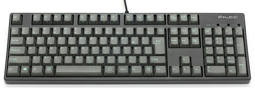 FILCO Majestouch + SGK 茶軸 フルサイズ 108キー 日本語配列 ブラックフレーム×スカイグレーキーキャップ FKBN108M/NSG3GMB FILCO Majestouch + SGK 茶軸 フルサイズ 108キー 日本語配列 ブラックフレーム×スカイグレーキーキャップ FKBN108M/NSG3GMB