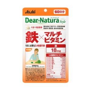 ディアナチュラ 鉄マルチビタミン 60日60粒 アサヒグループ食品 DNSテツマルチビタ60T