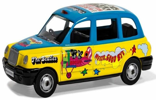 CORGI 【再生産】1/36 ザ・ビートルズ ロンドン タクシー ’Hello Goodbye’【CGCC85930】 ミニカー