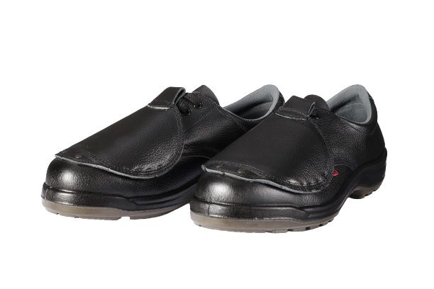 ドンケル 甲プロ付き安全靴 短靴 ヒモ 発泡ポリウレタン2層底 耐滑 衝撃吸収 ブラック 26.5cm JIS規格 ..