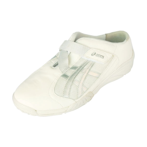 アシックス 作業用靴 ケアウォーカー700　23.5cm（アイボリー×シルバー） FMC700.0293-23.5 作業靴