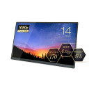 UNIQ|ユニーク モバイル液晶ディスプレイ(14型/IPS/FullHD 1920×1080/60Hz/25ms/miniHDMI/USB TYPE-C)(ブラック) PROMETHEUS プロメテウス UQ-PM14FHDNT4F