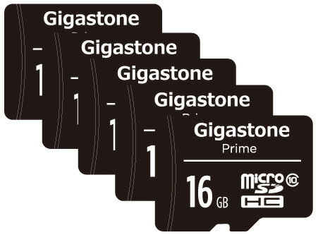 GJM10-16G5PK Gigastone|ギガストーン microSDHCカード 16GB Class10(ジッパーバック包装)【5枚セット】 GJM10-16G5PK Gigastone|ギガストーン microSDHCカード 16GB Class10(ジッパーバック包装)【5枚セット】