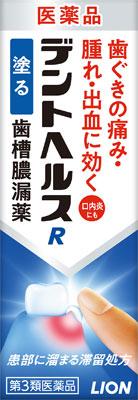 【第3類医薬品】デントヘルスR 10g ライオン デントヘルスR 10G [デントヘルスR10G]【返品種別B】