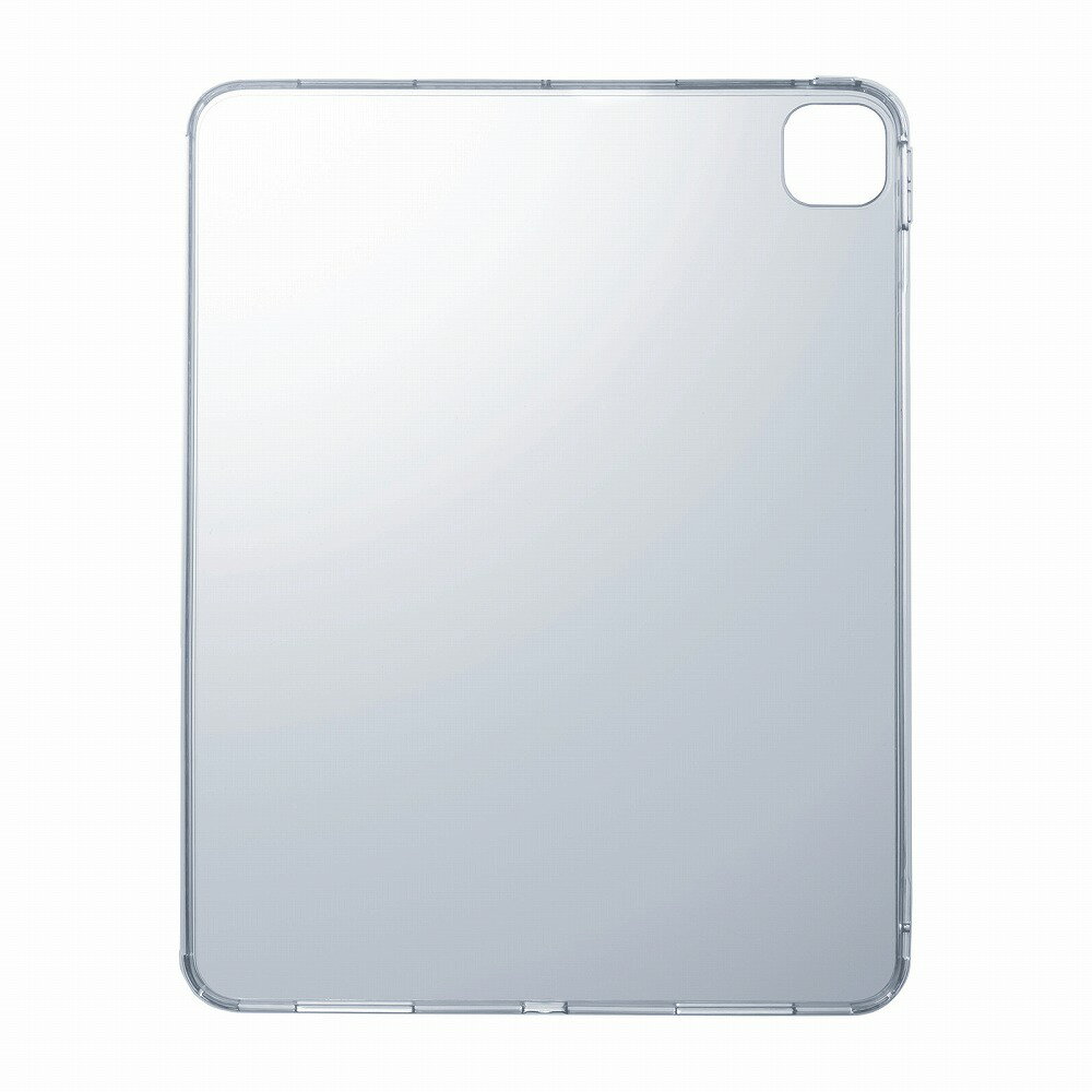 サンワサプライ iPad Pro 13インチ（M4/2024）用 クリアハードケース PDA-IPAD2002CL2