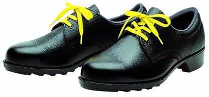 601seiden-BK-27.5 ドンケル 静電安全靴 ヒモ ラバー1層底 耐滑 ブラック 27.5cm JIS規格 DONKEL