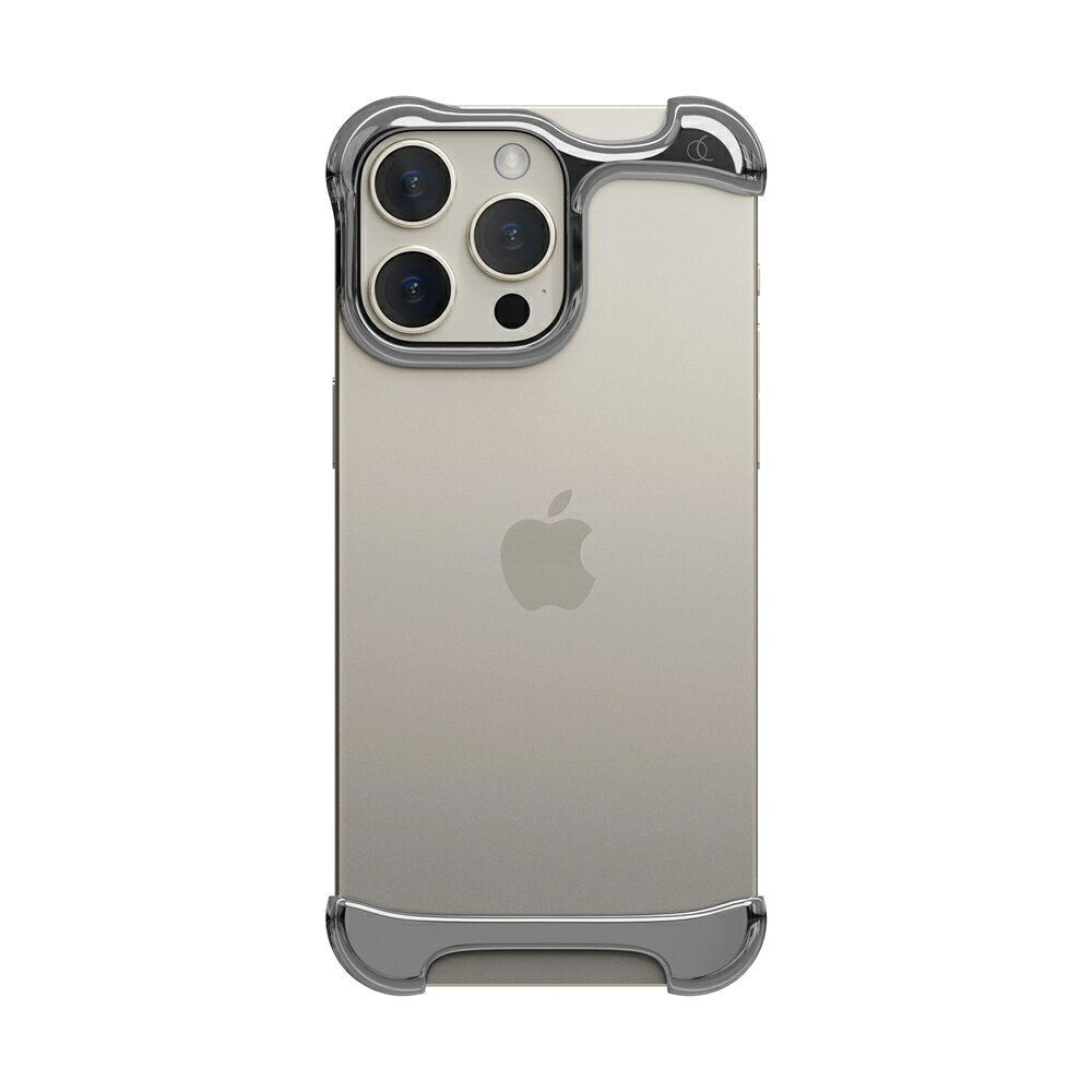 Arc iPhone 16 Pro用 Arc Pulse バンパーケース（アルミ・ミラーシルバー） AC27043I16PR