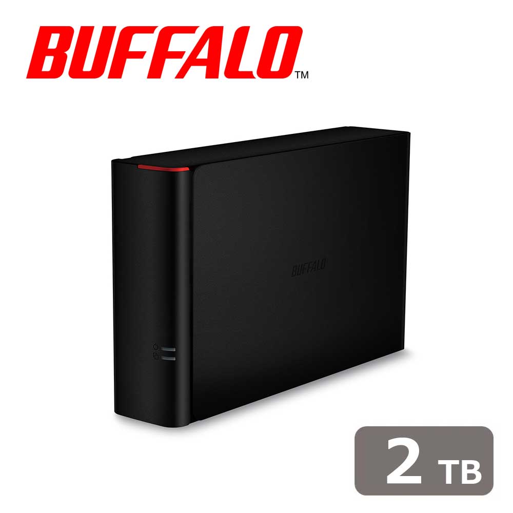BUFFALO （バッファロー） USB3.0対応 外付けハードディスク 2.0TB（ブラック） ドライブステーション HD-GDU3Dシリーズ HD-GD2.0U3Dのサムネイル