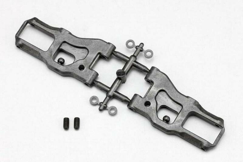 【返品種別B】□「返品種別」について詳しくはこちら□※画像はイメージです。実際の商品とは異なる場合がございます。【商品紹介】ヨコモ BD9用 グラファイト フロント サスアーム(53mm-ショック31mm)です。BD9の標準フロントサスアー...