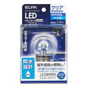 LDG1CN-G-GWP255 ELPA LED電球 ミニボール電球形 60lm(クリア・昼白色相当) elpaballmini [LDG1CNGGWP255]