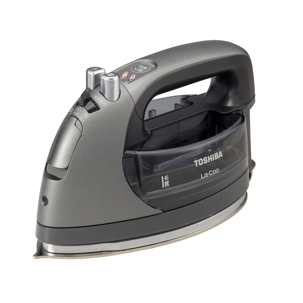 TA-FDX970-K 東芝 コードレス　スチームアイロン(ブラックスチール) TOSHIBA 美（ミ）ラクル La・Coo [TAFDX970K]のサムネイル