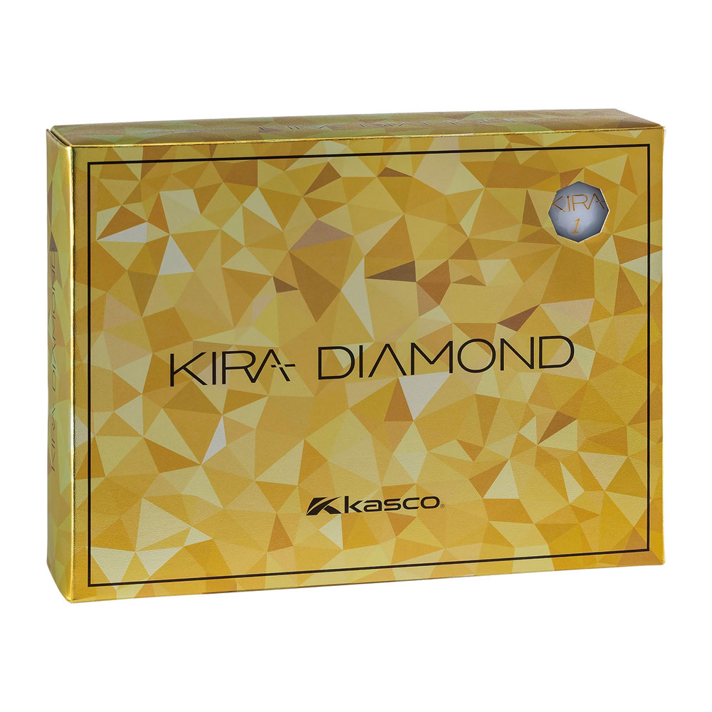 キャスコ KIRA DIAMOND 2 ゴルフボール 1ダース 12個入り（ホワイト） KIRADIA2-WH-12P Kasco キラダイヤモンド