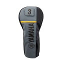 ゴルフ Y25HFPGRBK ヤマハ プロレプリカモデル ヘッドカバー フェアウェイウッド用(グレー×ブラック) YAMAHA