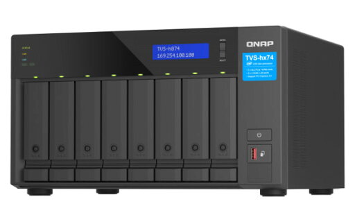 QNAP|キューナップ インテル Core i5プロセッサー搭載 USB 3.2 Gen 2 ZFSベース QuTS hero OS採用 8ベイタワー型NAS TVS-H874 QNAP|キューナップ インテル Core i5プロセッサー搭載 USB 3.2 Gen 2 ZFSベース QuTS hero OS採用 8ベイタワー型NAS TVS-H874