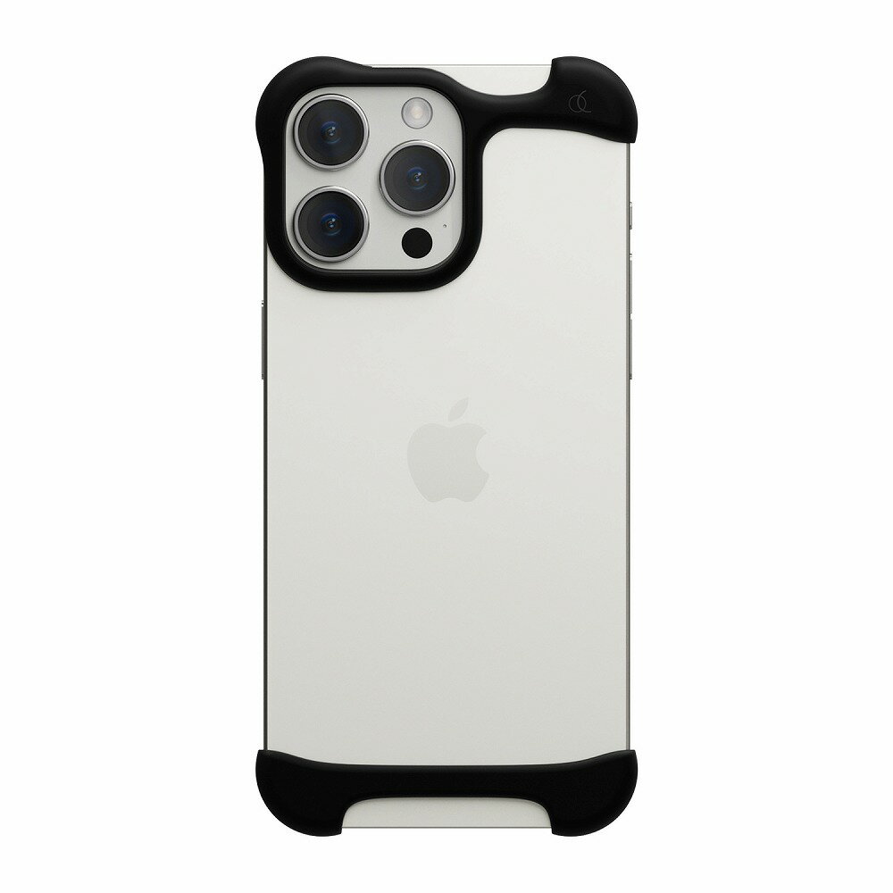 Arc iPhone 16 Pro Max用 Arc Pulse バンパーケース（アルミ・マットブラック） AC27042I16PM