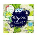 ソフィ Kiyora フレグランス グリーンフレッシュの香り 72枚 きよら 羽なし 14cm ユニ・チャーム KIYORAフレグランスグリーン72マイ