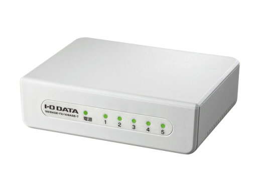 アイ・オー・データ機器|I-O DATA 100BASE-TX/10BASE-Te対応 5ポート レイヤー2スイッチングハブ ETX-ESH05WD アイ・オー・データ機器|I-O DATA 100BASE-TX/10BASE-Te対応 5ポート レイヤー2スイッチングハブ ETX-ESH05WD