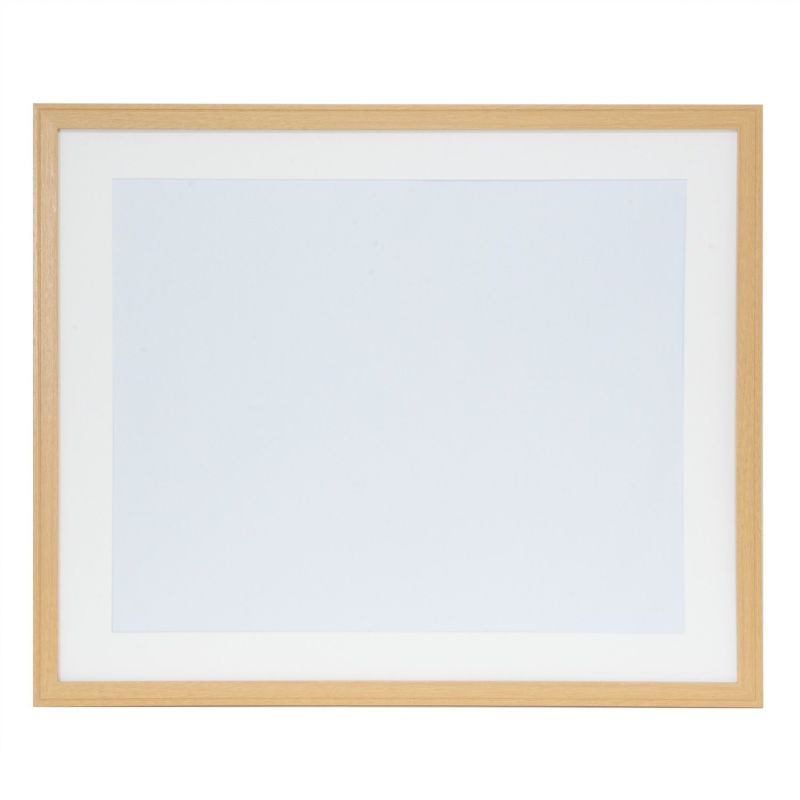 フジカラー 木製額縁 YM-9 全紙（木地）（前面板-PET） モクセイF-YM-9-Z-キジ FUJICOLOR