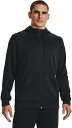 アンダーアーマー メンズ アーマーフリース フルジップ フーディー(Black/Black・サイズ:LG) DOM-1373357-001-LGUNDER ARMOUR