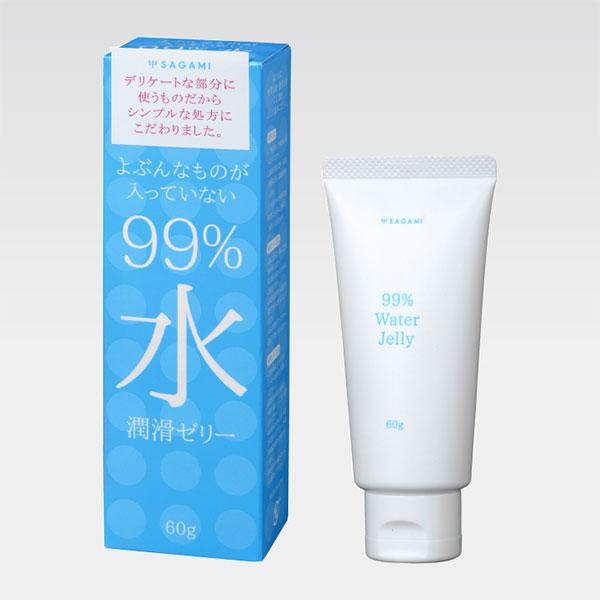 99％水潤滑ゼリー 60g 相模ゴム工業 99パ-セントミズジユンカツゼリ