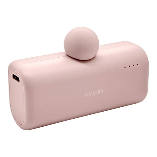 ラスタバナナ PD20W対応Type-C1ポート Type-C直付けモバイルバッテリー 5000mAh USB-A to Type-C充電専用コード付属 calon(スモーキーピンク) RLI050C20W02SPK ラスタバナナ PD20W対応Type-C1ポート Type-C直付けモバイルバッテリー 5000mAh USB-A to Type-C充電専用コード付属 calon(スモーキーピンク) RLI050C20W02SPK