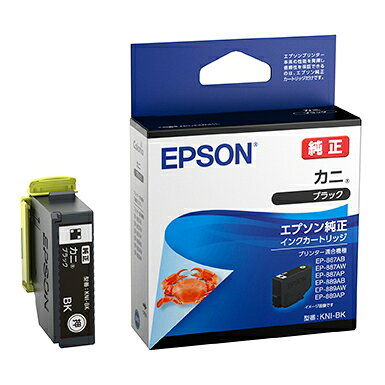 エプソン [純正]インクカートリッジ（ブラック） EPSON KNI-BK